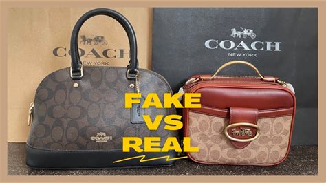 coach fake vs real bag|are coach bags genuine.